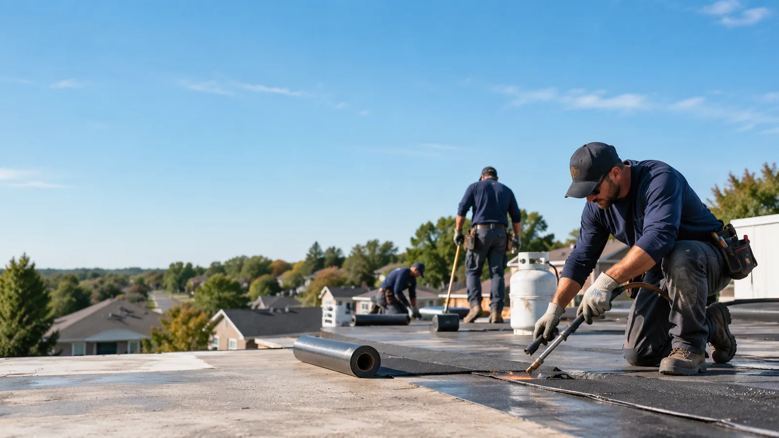 Flat Roof Leak Repair providers in Creston, IL